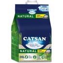 CATSAN Natural hrudkujúca podstielka pre mačky 20 l