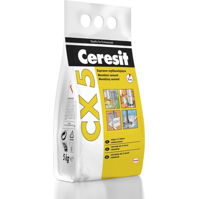 Montážní cement CX 5 rychloschnoucí 5 kg Ceresit pytel