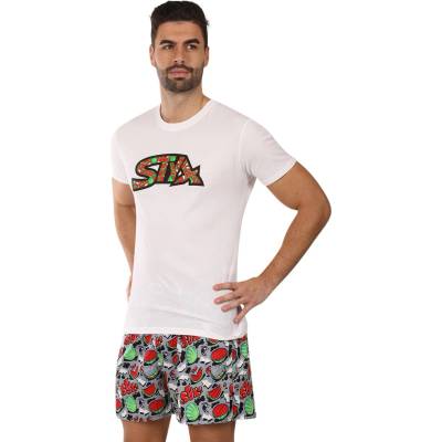Styx Мъжка пижама Styx дини Styx | Byal Mnogotsveten | МЪЖЕ | XXL