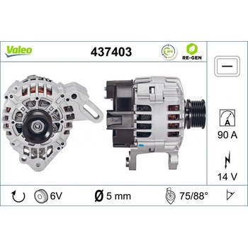 Generátor VALEO 437403