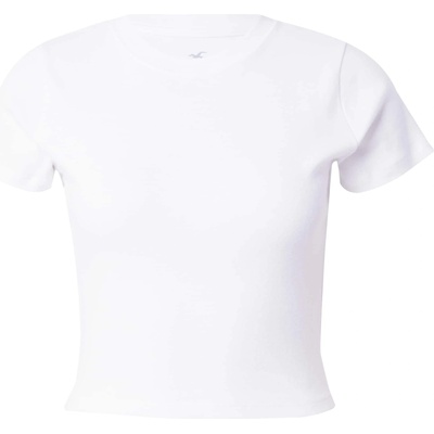 HOLLISTER Тениска бяло, размер l