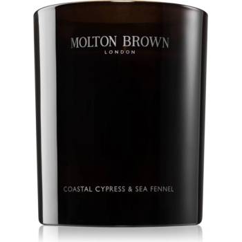 Molton Brown Coastal Cypress & Sea Fennel ароматна свещ с морски екстракти и есенциални масла 190 гр