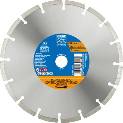 Pferd diamantový rezací kotúč 230 x 2,4 x 22,23 mm 68023223