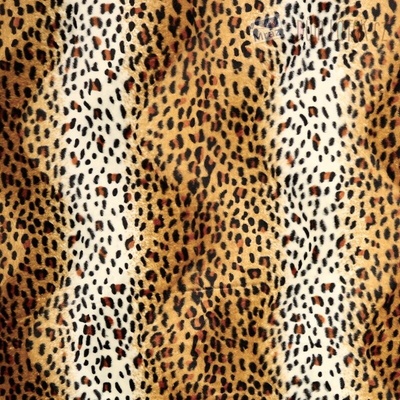 Umelá kožušina zvierací vzor