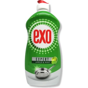 Image 1 of EXO препарат за измиване на съдове, Expert, Ябълка, 400мл