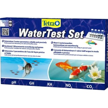 TETRA WaterTest Set - комплект за тест за вода за надеждно и точно определяне на пет решаващи стойности на водата