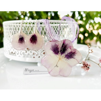 Meganflo Бяло-лилава Налба