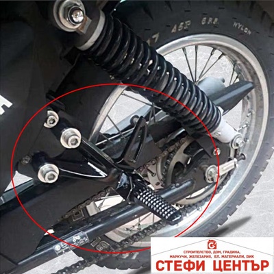 Paolo Задни степенки 2539 2бр/к-т Черни (182746)