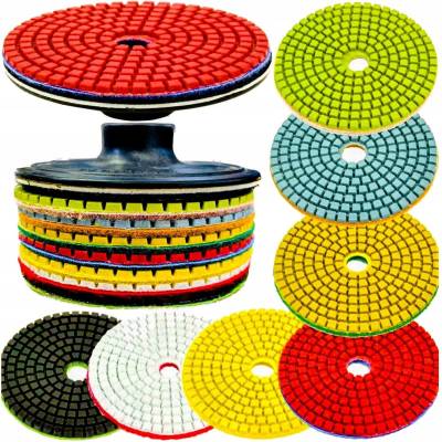 SADA DIAMANTOVÝ KOTOUČ PRO SLINUTÉ DLAŽBY DLAŽDIC + DISK