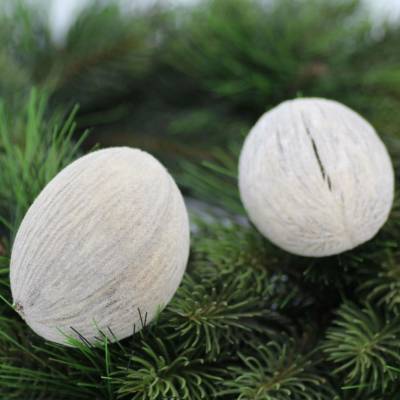 Mintola ball - flocking grey - SU0899