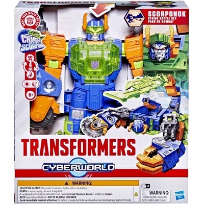 Hasbro Трансформърс: Киберсвят - Бойният комплект на Скопорнок (g1659)