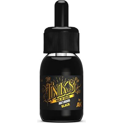 AK Interactive Ink black 30 ml