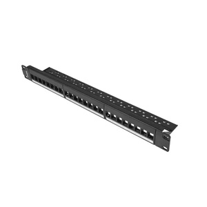 Lanberg Пач панел, Lanberg patch panel blank 24 port 1U for keystone modules, (PPKS-1024-B)