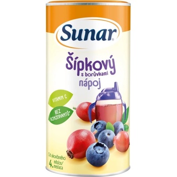 Sunar Rozpustný nápoj šípky s borůvkami rozpustný 00 g