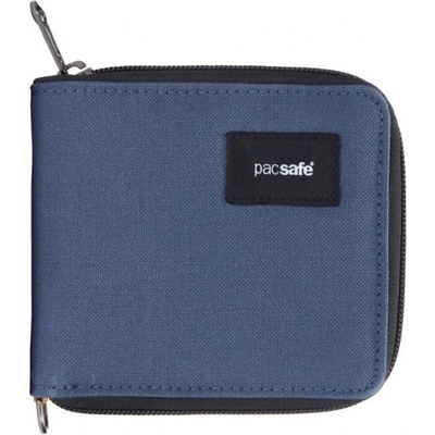 Pacsafe RFIDsafe Zip Around Wallet coastal blue bezpečnostní peněženka