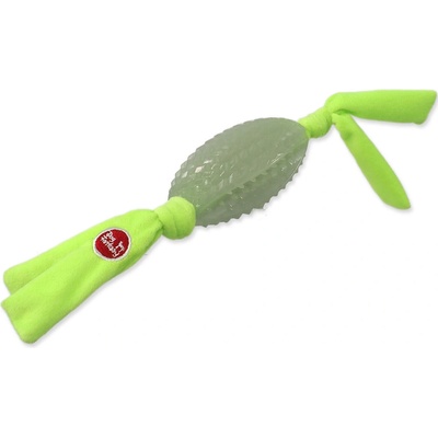Dog Fantasy TP Glow oválný míč bílý z R svítící ve tmě 31 cm