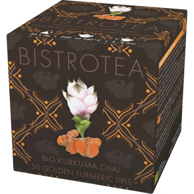 Bistrotea Tipis Zlatý kurkumový chai BIO chai čaj 50 x 3 g