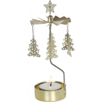 Pluto Design Rotujúci svietnik Christmas Tree