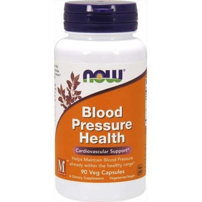 Now Foods Blood Pressure Health zdravý krevní tlak 90 rostlinných kapsúl