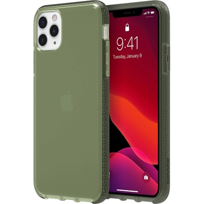 Griffin Survivor Clear Case - хибриден удароустойчив кейс за iPhone 11 Pro Max (зелен)