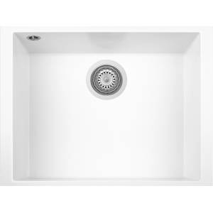 Plados Plados КУХНЕНСКА МИВКА one 60-10 st 600 x 440 БЯЛА (on6010st/n1) Мивка за вграждане