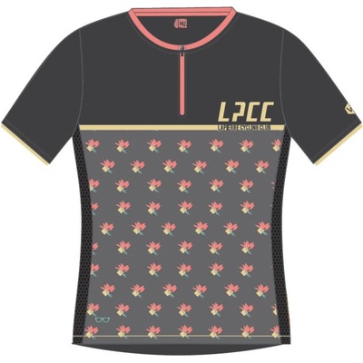 Lapierre krátky rukáv Zip Flower dámske