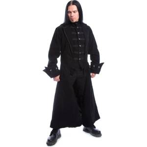Poizen industries Мъжко палто poizen industries - quentin - ЧЕРНО КАДИФЕ - poi1002
