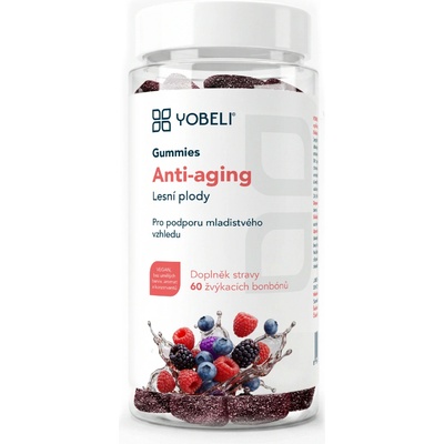 YOBELI Anti-aging Gummies 60 bonbónů