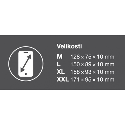 ALIGATOR UNI POCKET, velikost XXL 171*95, černé