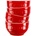 Staub Купички за закуски Staub 14 см червени 4 бр (40508-146-0)
