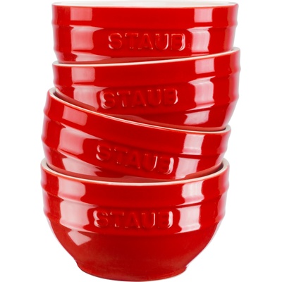 Staub Купички за закуски Staub 14 см червени 4 бр (40508-146-0)
