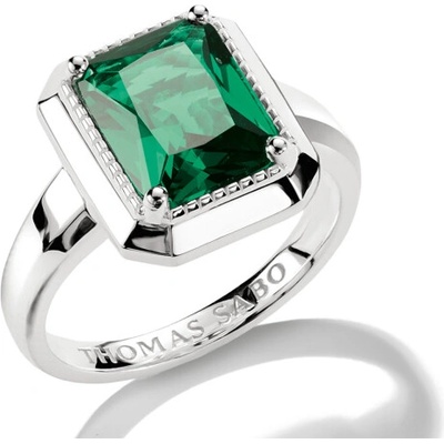 Thomas Sabo prsteň Green Zirconia TR2528 699 6