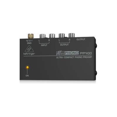 Behringer MICROPHONO PP400 Ultra-Compact Phono Preamp