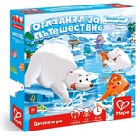 Hape Настолна игра за памет Hape - Огладнял за пътешествие, Мечока Фрости, 20 части (H1105BG)