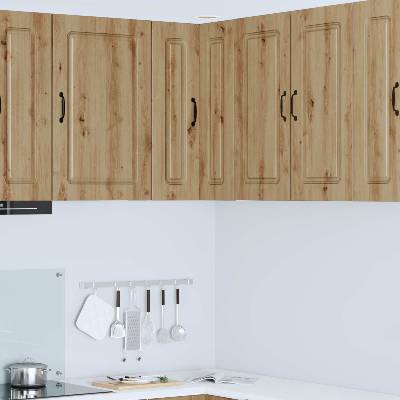 vidaXL Панел за миялна машина Kalmar Дъб 57 x 57 x 80 см (884733)