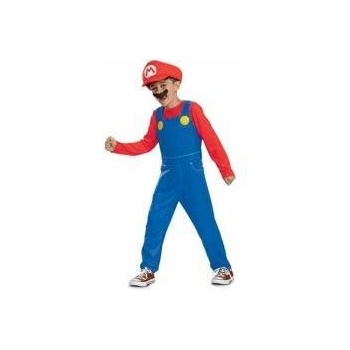 BigBuy Carnival Маскировъчен костюм за деца super mario bros. Размер 4-6 Размер