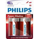 Primárne batérie Philips PowerAlkaline D 2ks LR20P2B/10