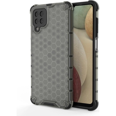 Wozinsky Honeycomb брониран калъф със силиконова рамка за Samsung Galaxy A12/Galaxy M12 - Черен KP10254 (10254)