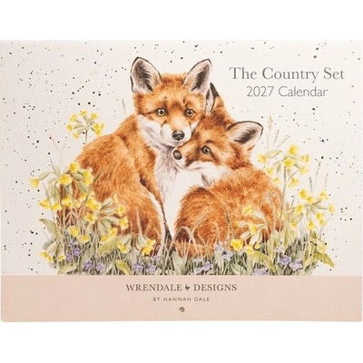 Nástěnný Wrendale Designs "The Country Set", 32x25 cm 2027