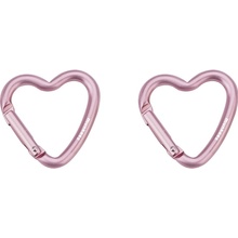 Přívěsek na klíče Munkees Heart Mini 2 kusy pink