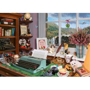 Schmidt Spiele - Puzzle Read: At the writing table - 1 000 piese