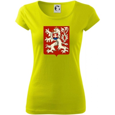 Znak ČSR Československá republika 1948–1960 Pure dámske tričko Limetková