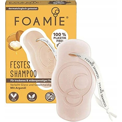 Foamie Kiss Me Argan Shampoo Bar Tuhý šampon 80 g