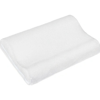 Bellatex polštář anatomický polyuretan Šedý froté 45x30