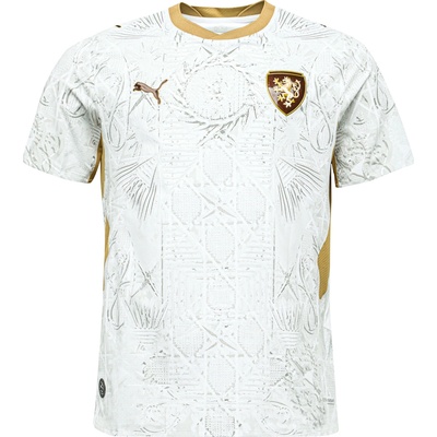 Puma FACR AWAY JERSEY PROMO Biela Zlatá Sivá