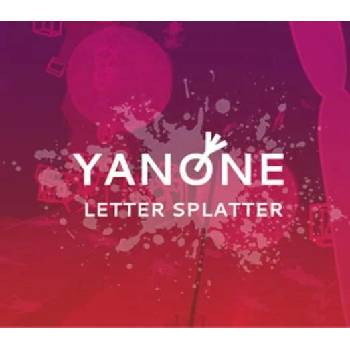 Yanone: Letter Splatter