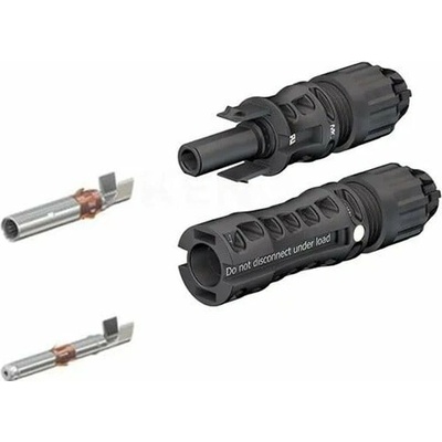 Stäubli sada vícekontaktních konektorů MC4 4-6mm2, Evo připraveno (bez krimpování) (MC-PV-4-EVO_READY) – Zboží Živě
