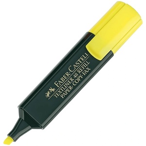 Faber-Castell Текст маркер Faber-Castell 1548 Скосен връх 1-5 mm Жълт