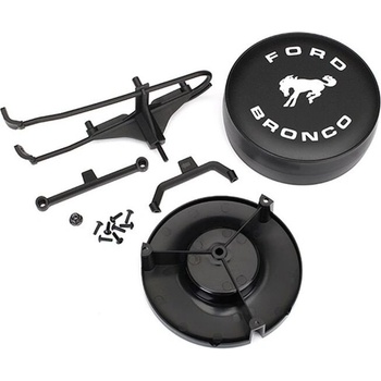 Traxxas Spare tire mount/ mounting bracket/ spare tire cover/ mounting hardware TRX8074 (TRX8074)