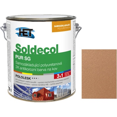 HET Soldecol PUR Kovářská Barva 2,1L SKB/HK 0935 měďená